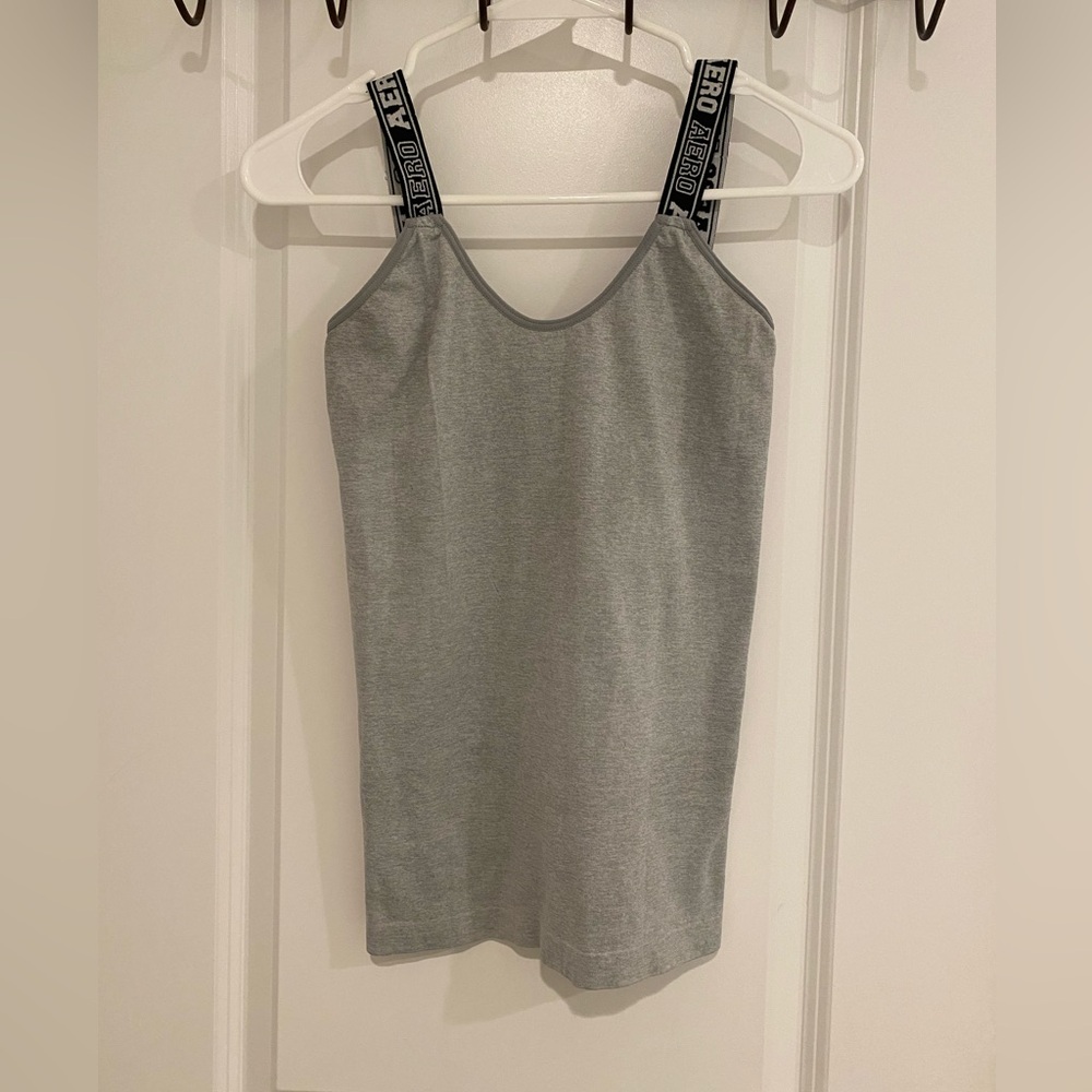 Aeropostale Heather Gray Tank Top| Gray | XL